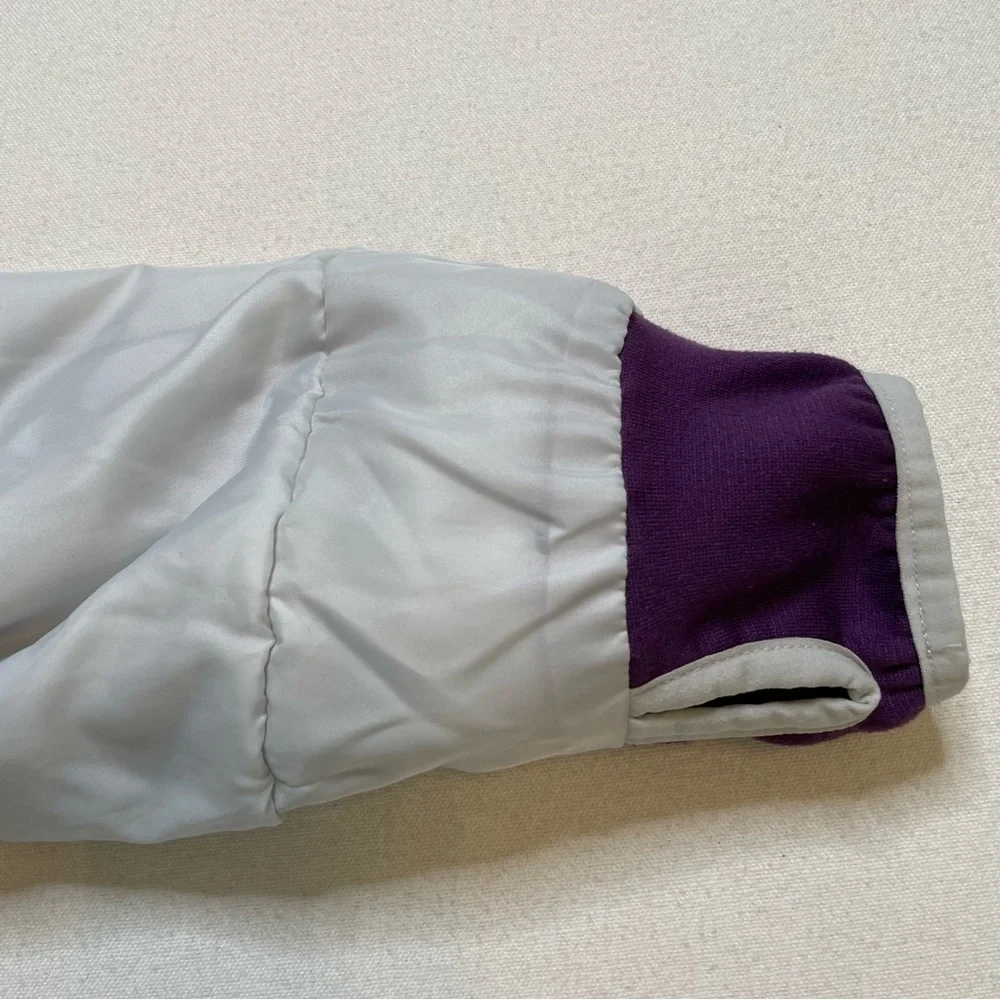 Lands End purple hooded jacket sz medium 10 - 12